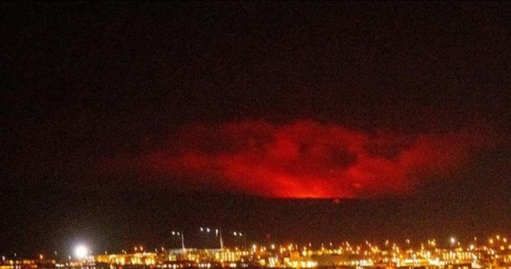 „Erupcja się rozpoczęła”. Wulkan na Islandii wybuchł