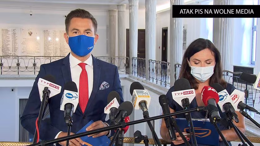 Posłowie Myrcha i Gasiuk-Pihowicz, składają zawiadomienie o popełnieniu przestępstwa przez marszałek Witek