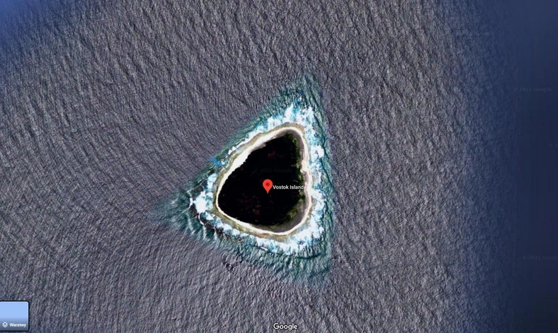 „Dziura w oceanie” odkryta na mapie. Oto najbardziej zaskakujące zdjęcia uchwycone w Google Maps