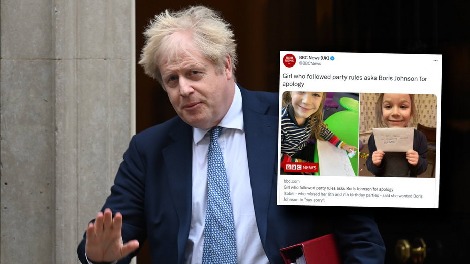 Siedmiolatka chce przeprosin od Borisa Johnsona. „To nie jest usprawiedliwienie”