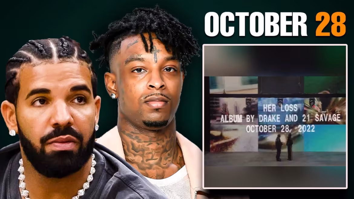 Drake i 21 Savage zapowiadają wspólny album „Her Loss”