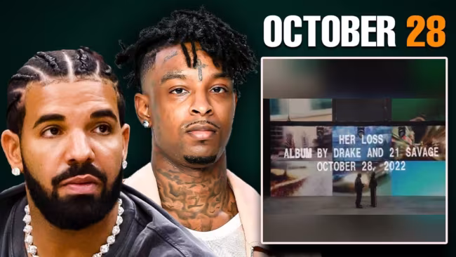 Drake i 21 Savage zapowiadają wspólny album „Her Loss”