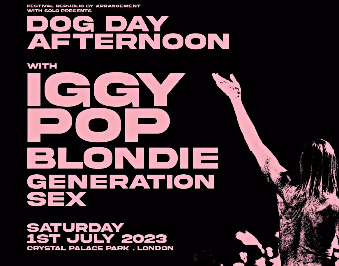 IGGY POP , BLONDIE , GENERATION SEX - 1.07.2023 - LONDON