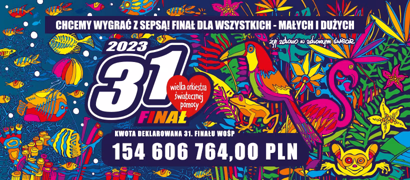 31. Finał WOŚP dobiegł końca!