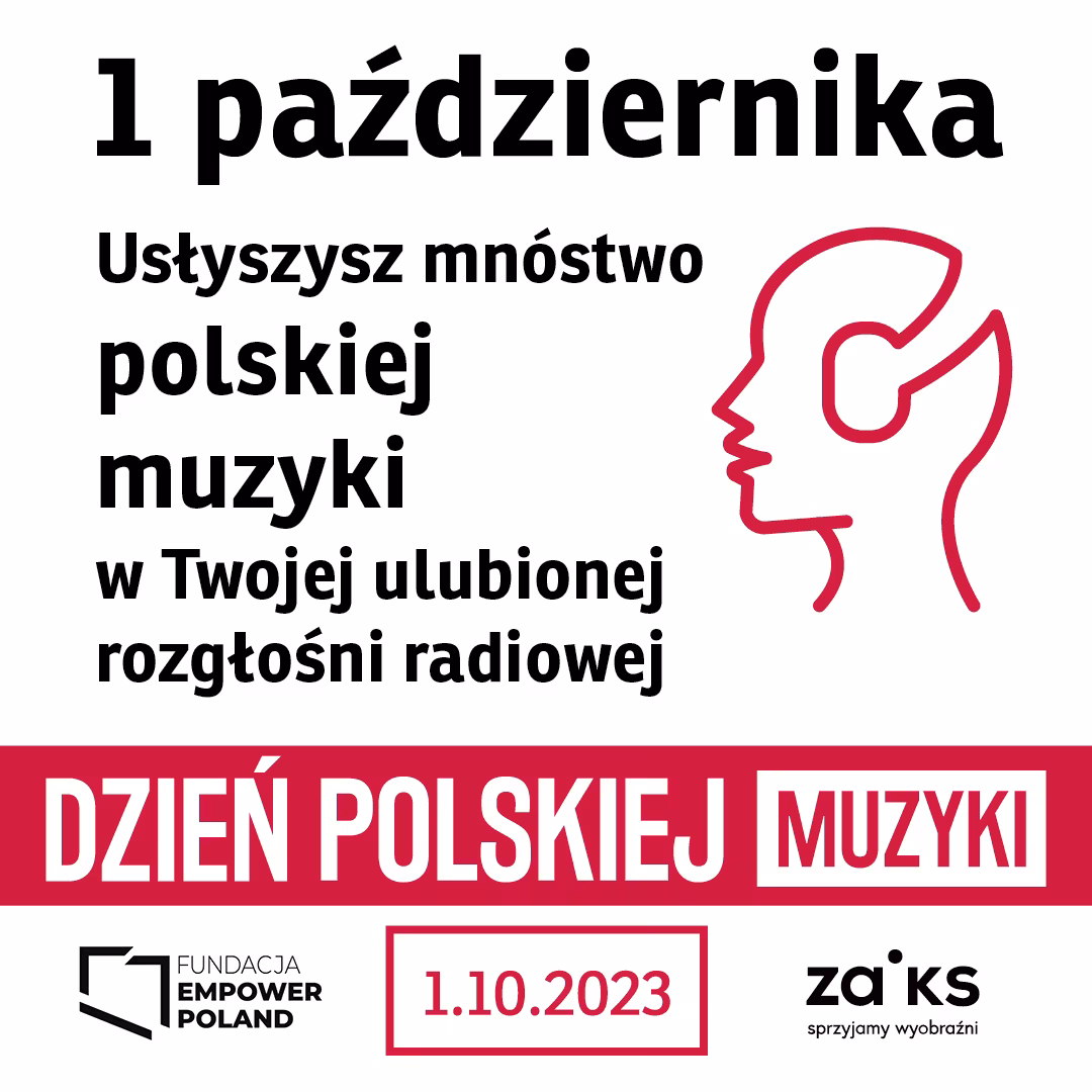 1 pazdziernika Mnostwo polskiej muzyki w radiu i telewizji
