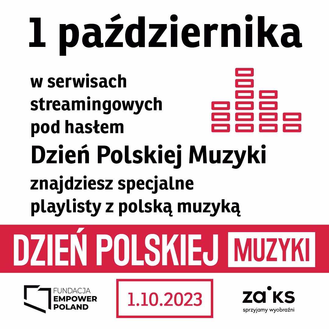 1 pazdziernika Playlisty Dzien Polskiej Muzyki