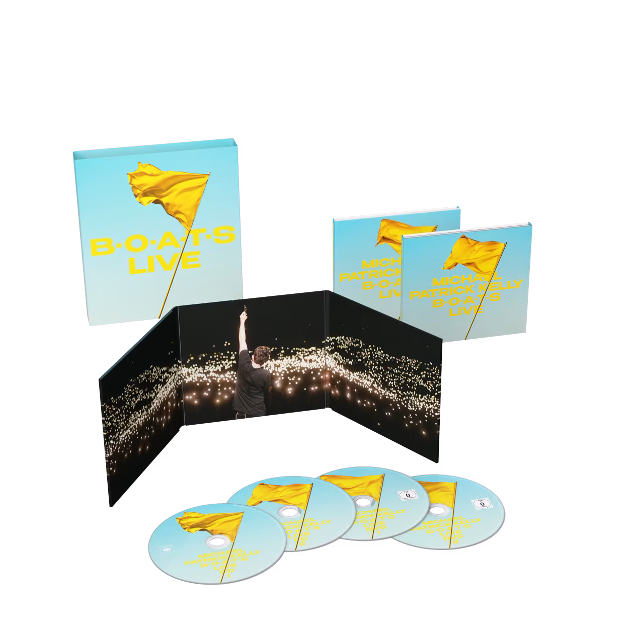 Michael Patrick Kelly B O A T S Live Edition CD 504758 401075