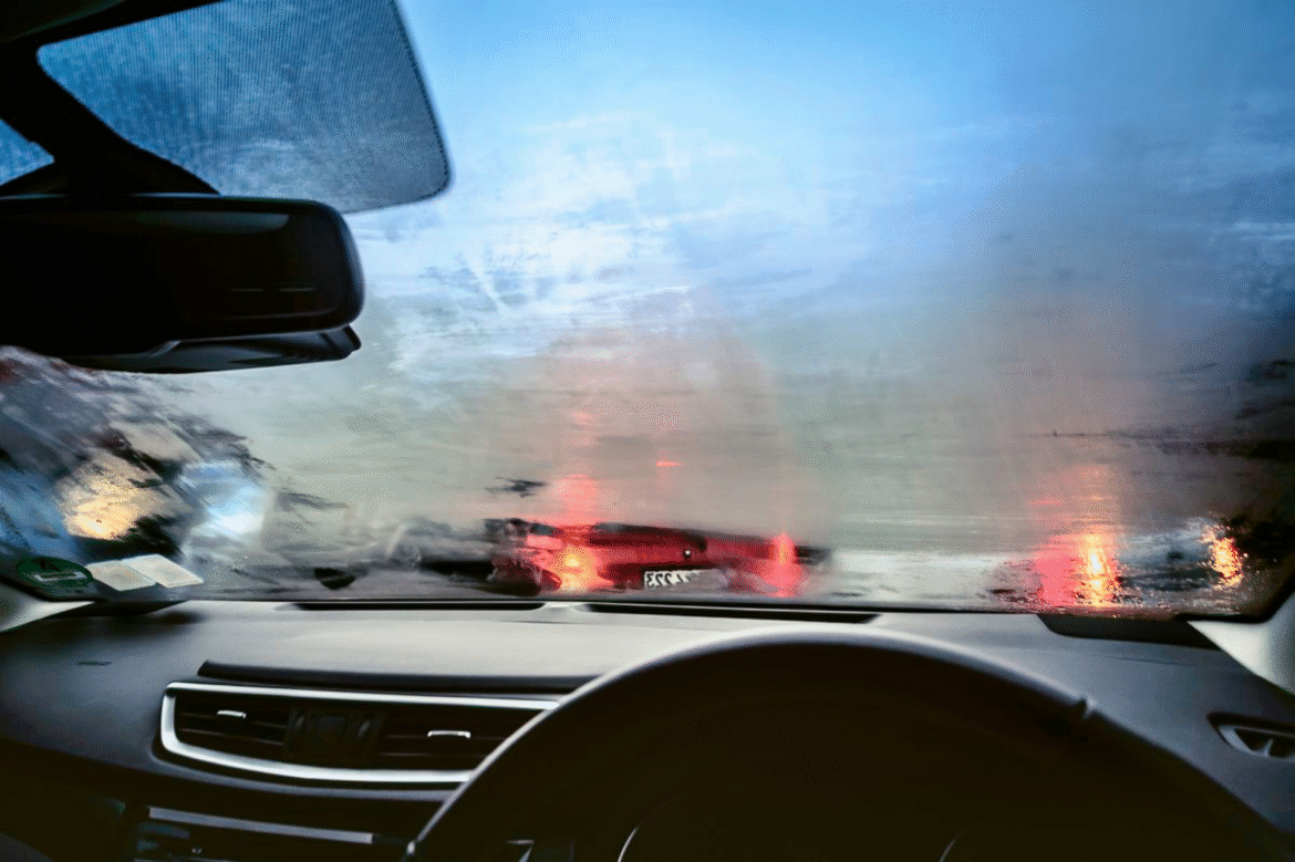 Podpowiadamy jak pozbyć się zaparowanych szyb w samochodzie.