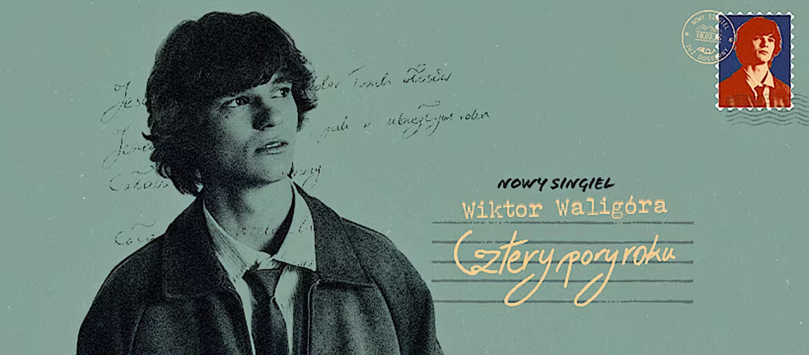 Wiktor Waligóra powraca z nowym projektem! Laureat fonograficznego debiutu roku w singlu „Cztery pory roku”